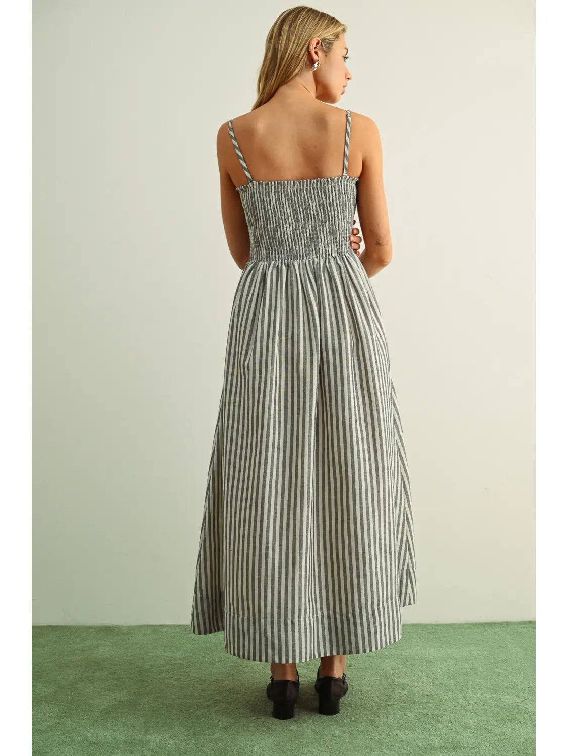 Stripe Maxi Dress