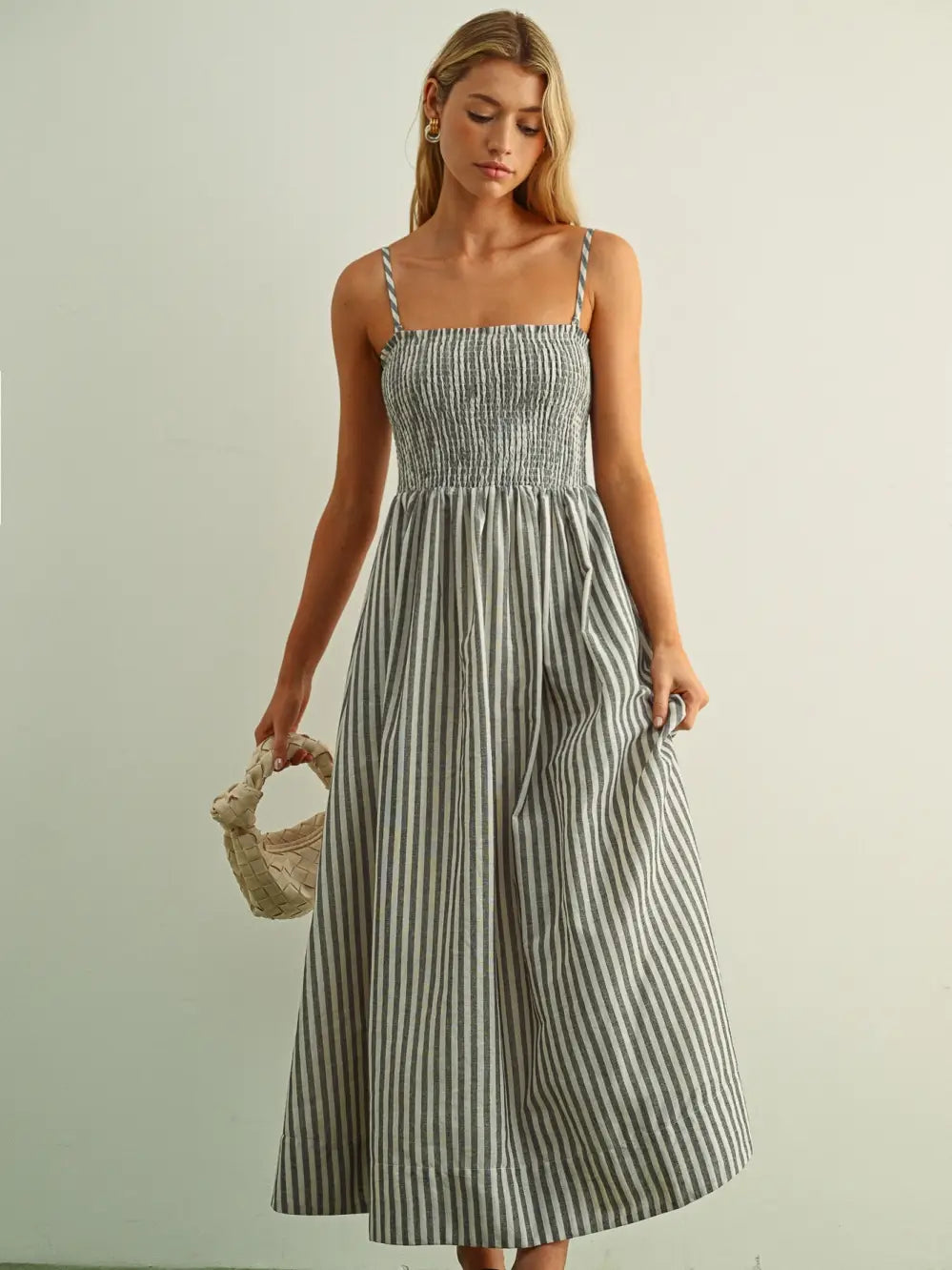 Stripe Maxi Dress