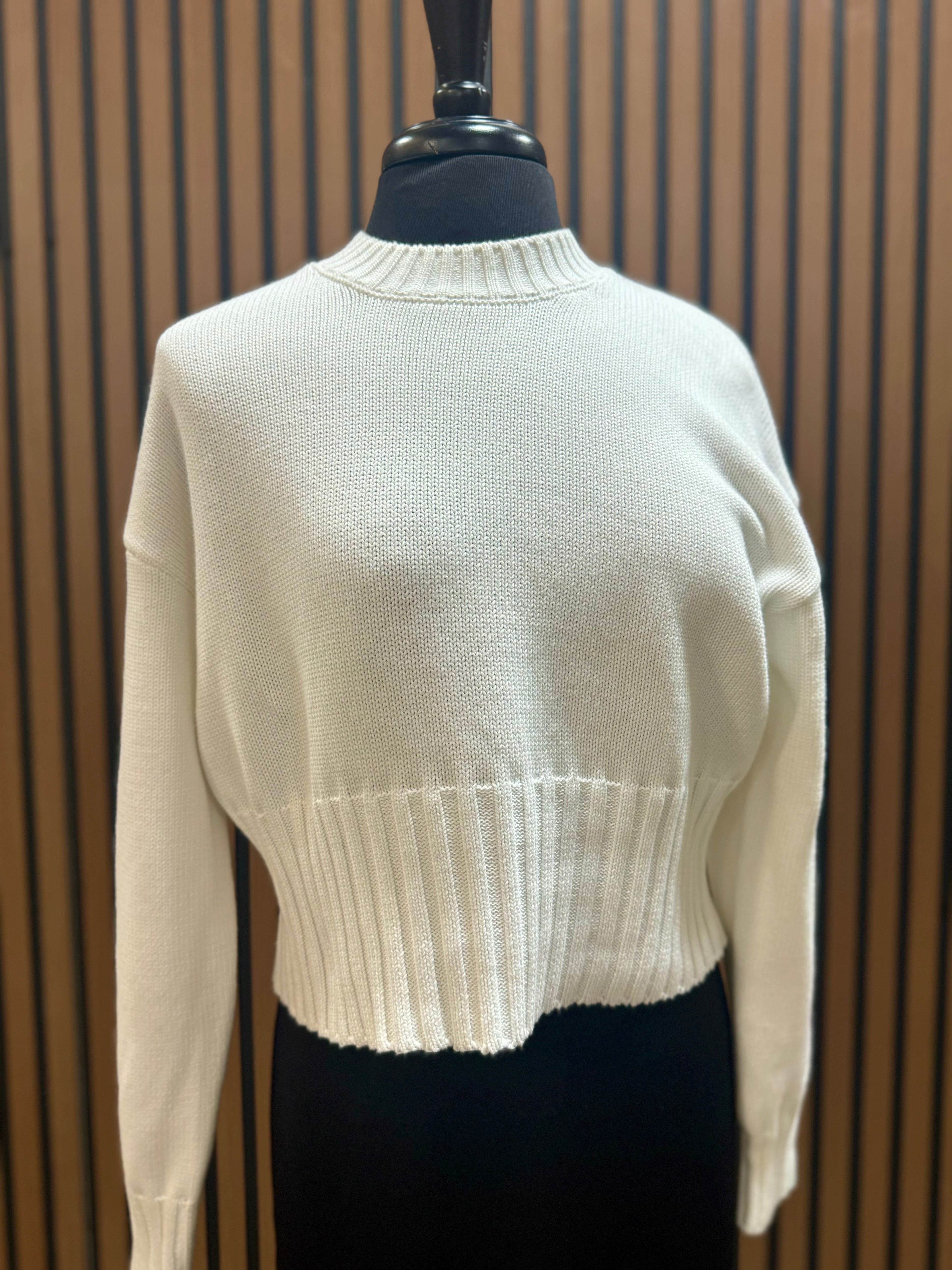 Garden Sweater White Hot