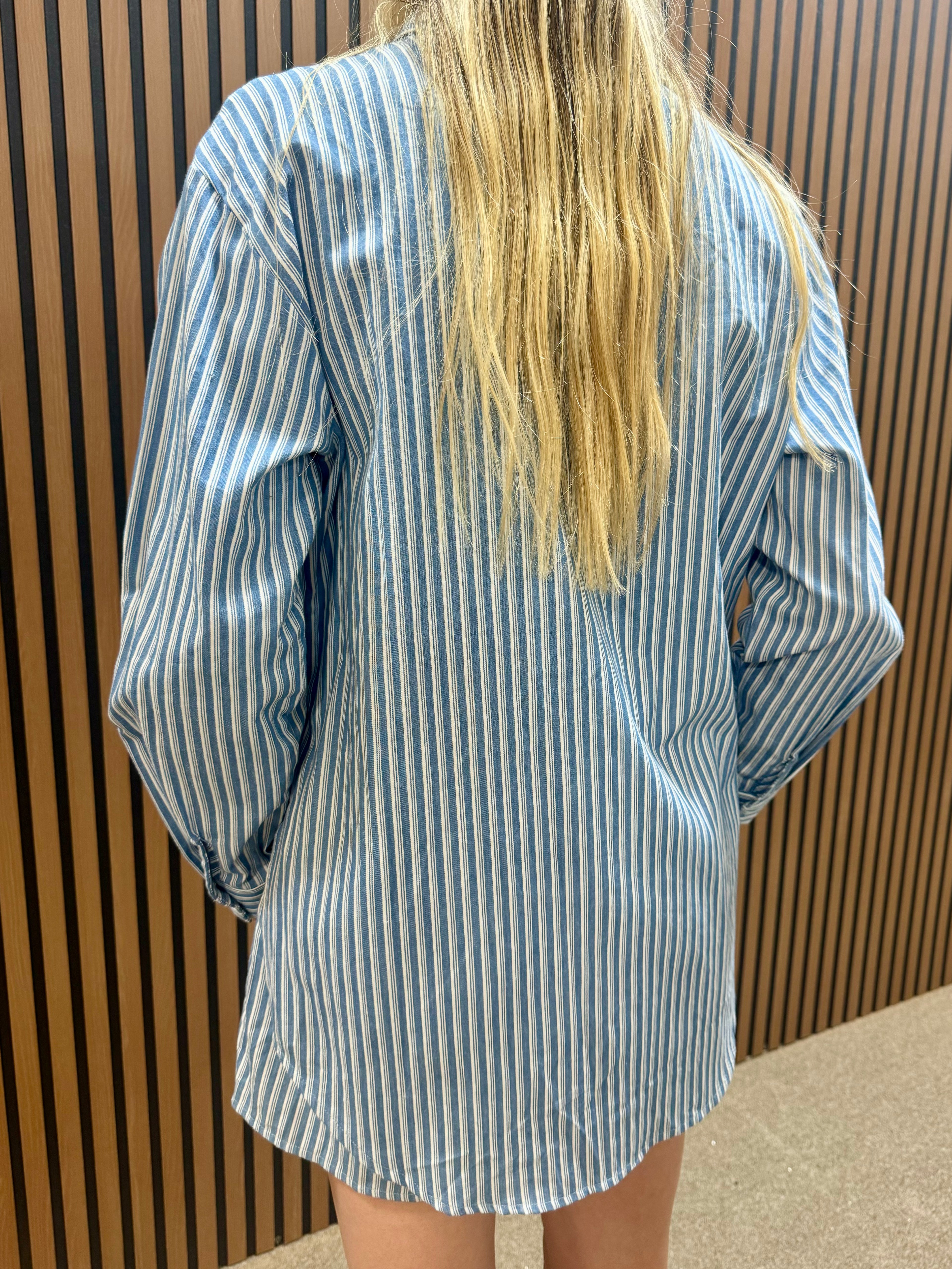 Caroline Blue Romper