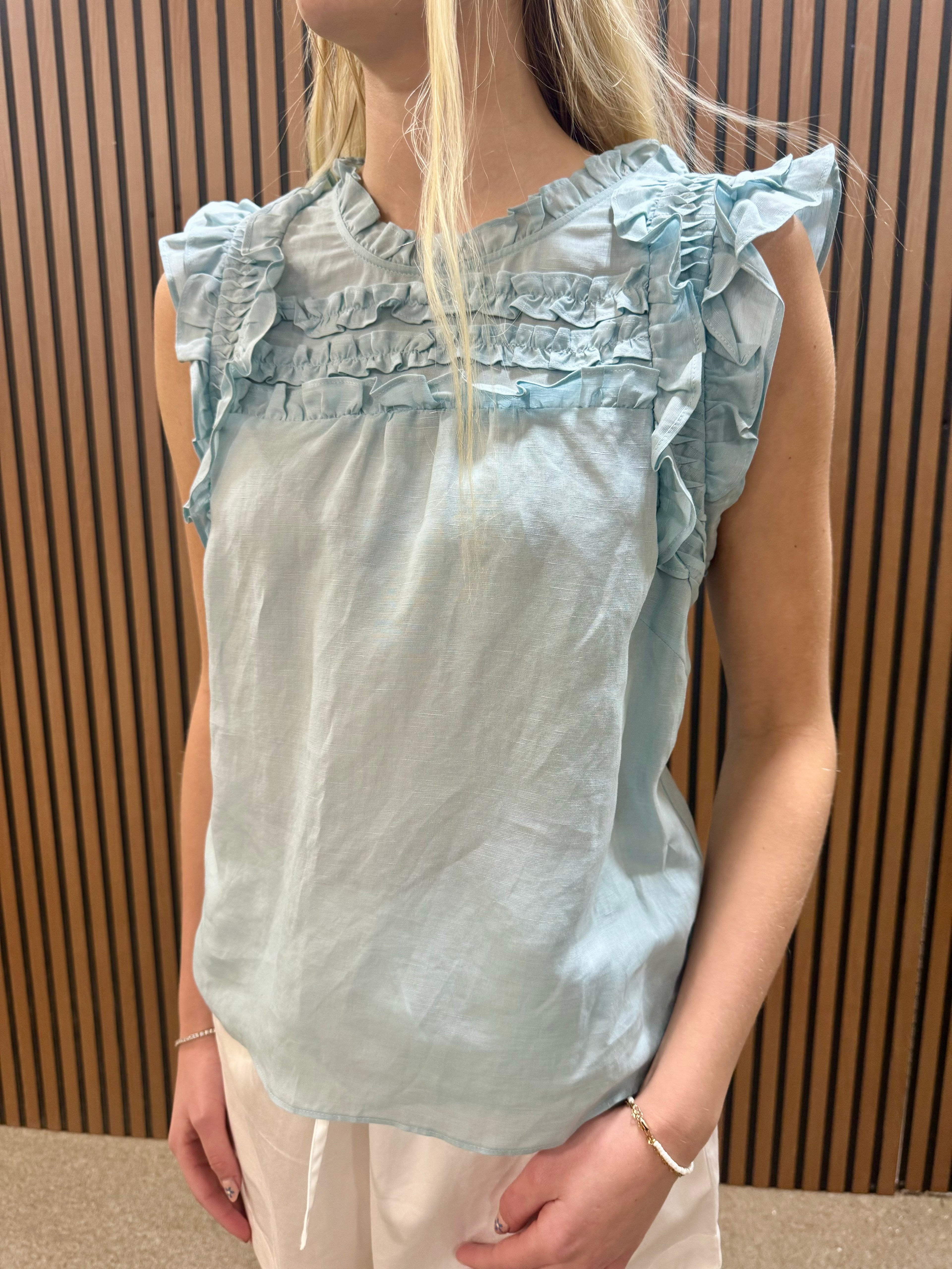 Micheline Top - Sterling Blue