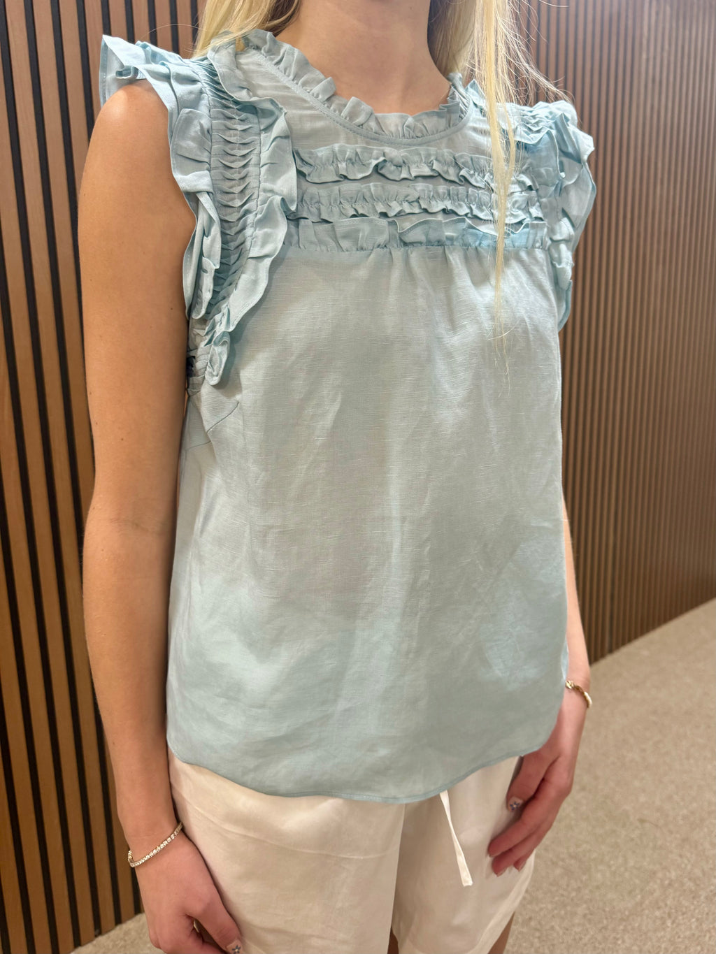 Micheline Top - Sterling Blue