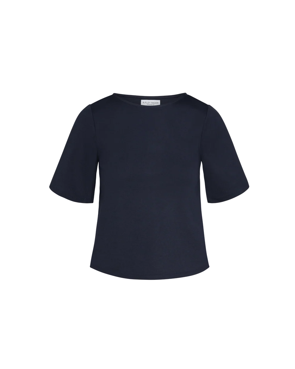 Ponte Knit Top - Navy