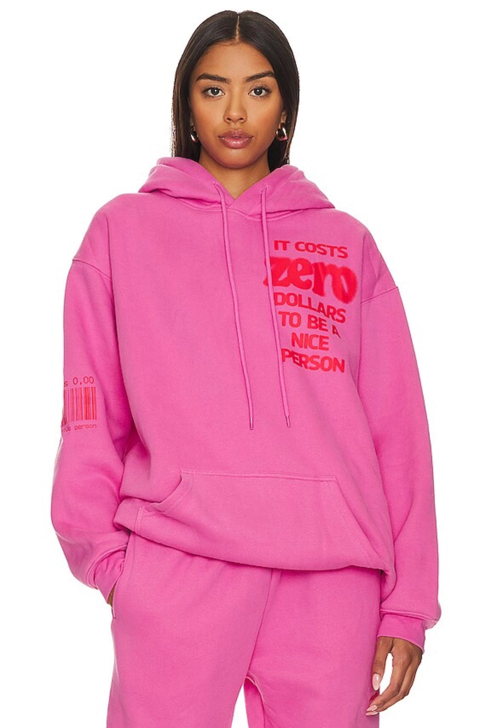 It Costs $0.00 To Be A Nice Person Hoodie